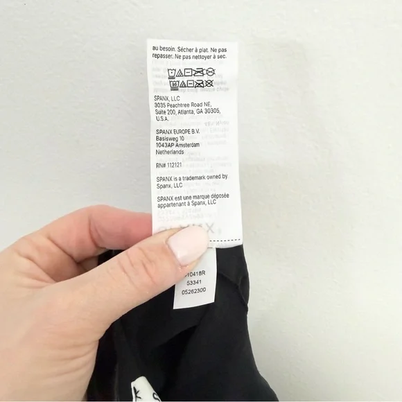 Spanx High Waisted Thong M Black Shapewear NWT - Picture 7 of 7